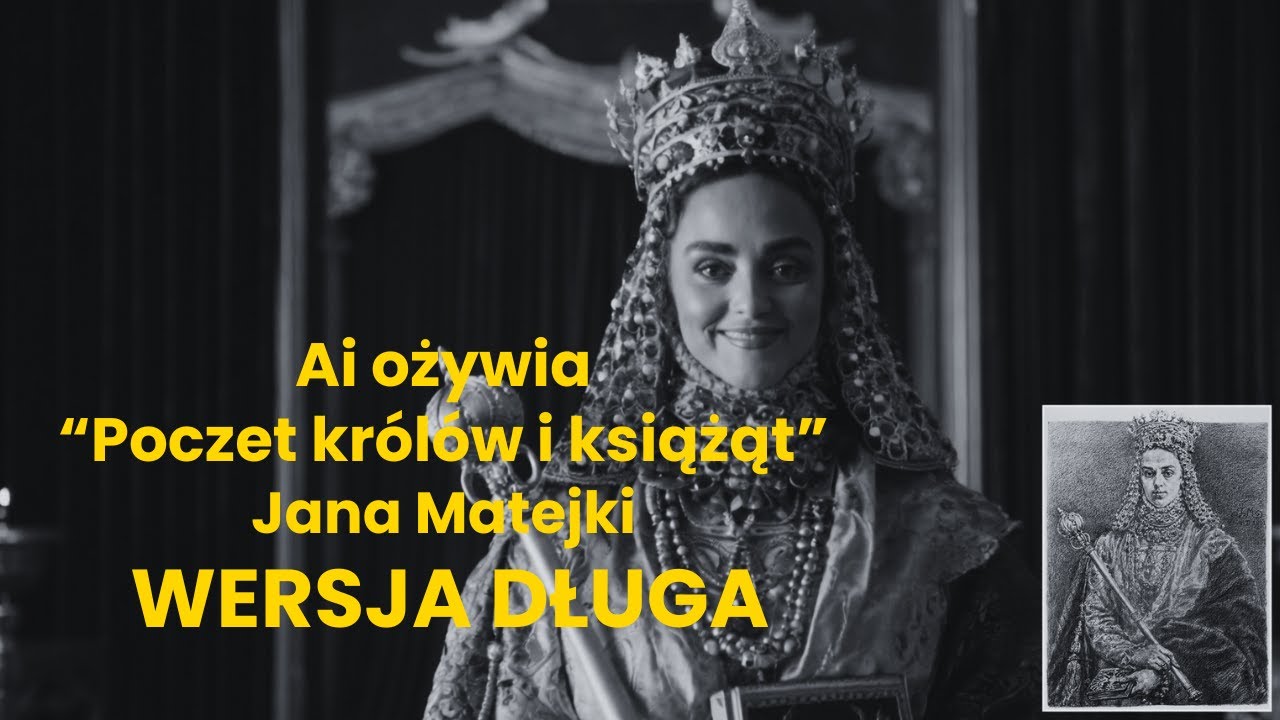 Ai ożywia królów i książęta Polski - wersja DŁUGA z nową muzyką! #ai #ożywianiezdjęć #historia