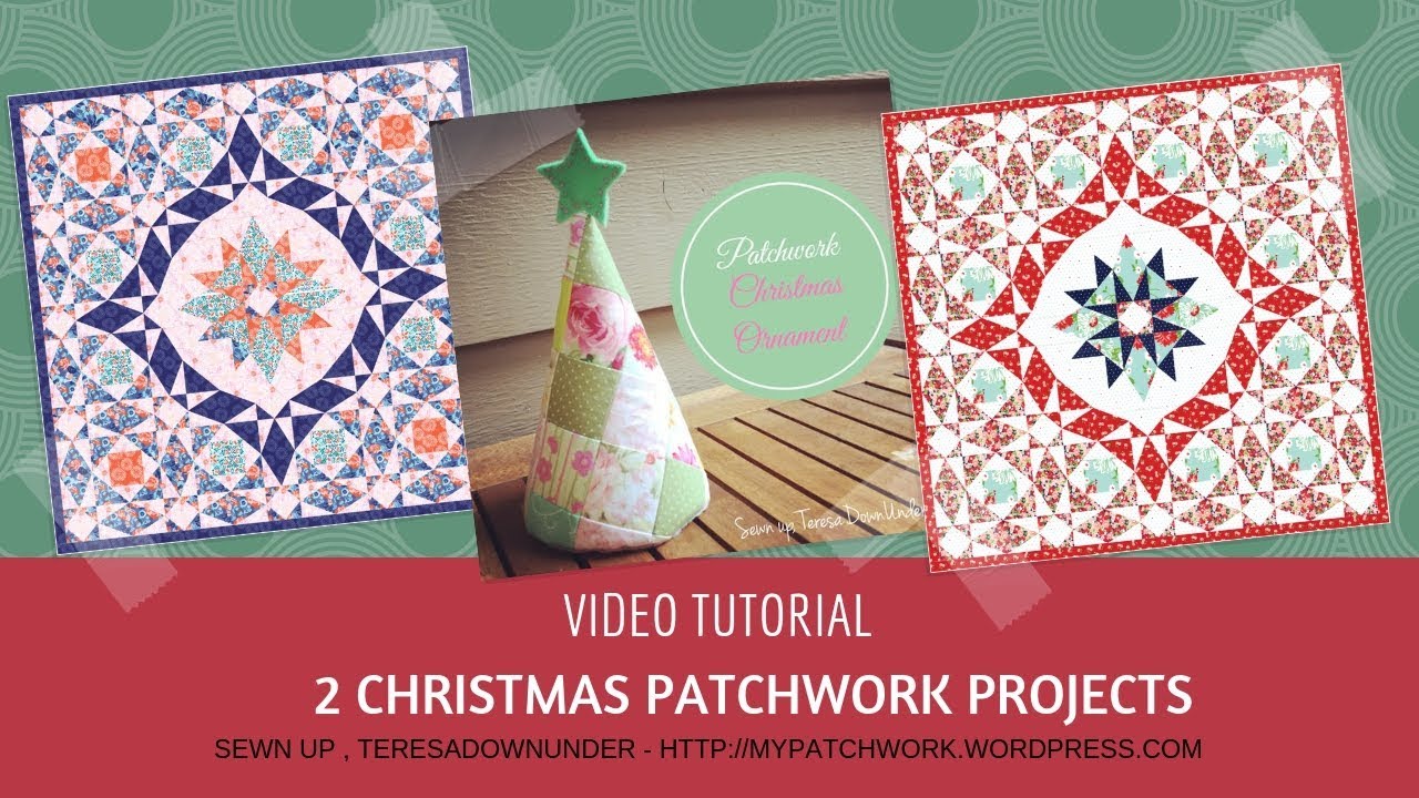Two Christmas patchwork projects