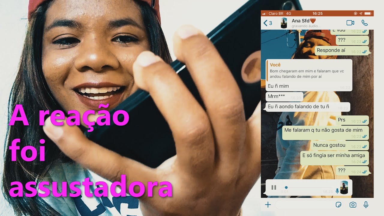 TROLEI MINHA AMIGA PELO WHATSAPP