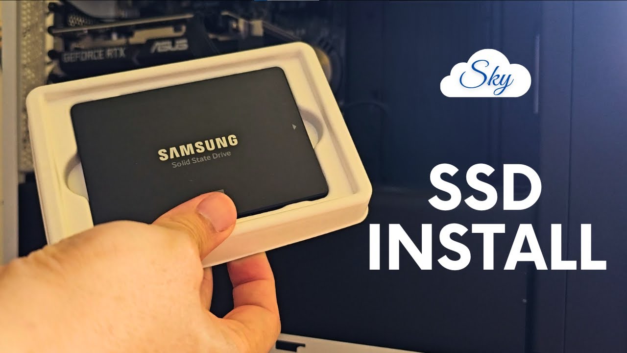 How to Install a Samsung 870 EVO SSD to increase PC Storage