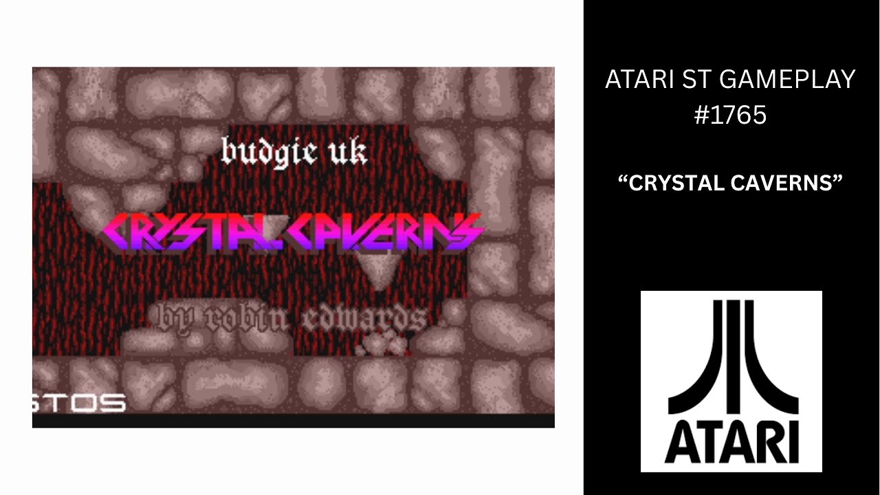 Crystal Caverns (Atari ST / Gameplay #1765)