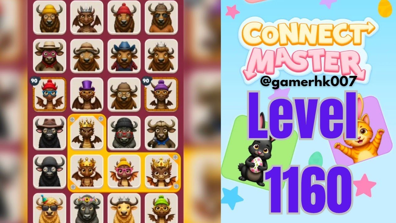 Connect Master level 1160 hard level Walkthrough Solution 