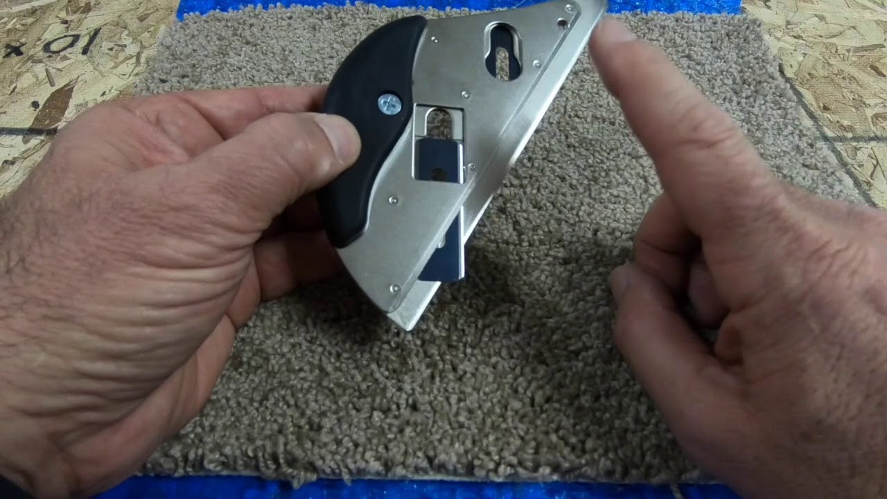 Carpet - Using a Top Row Cutter