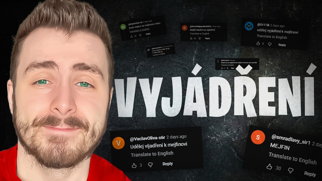 Poslední vyjádření.