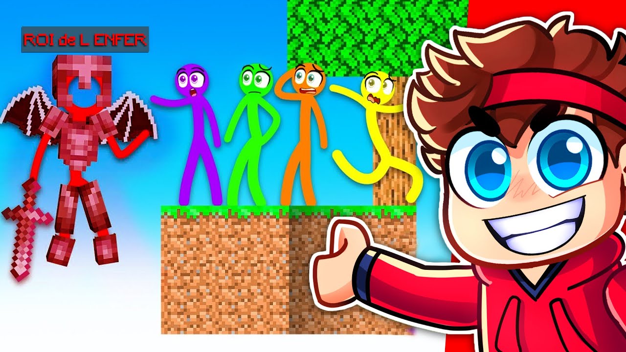 J'ai réagi aux Animations Stickman vs Minecraft !