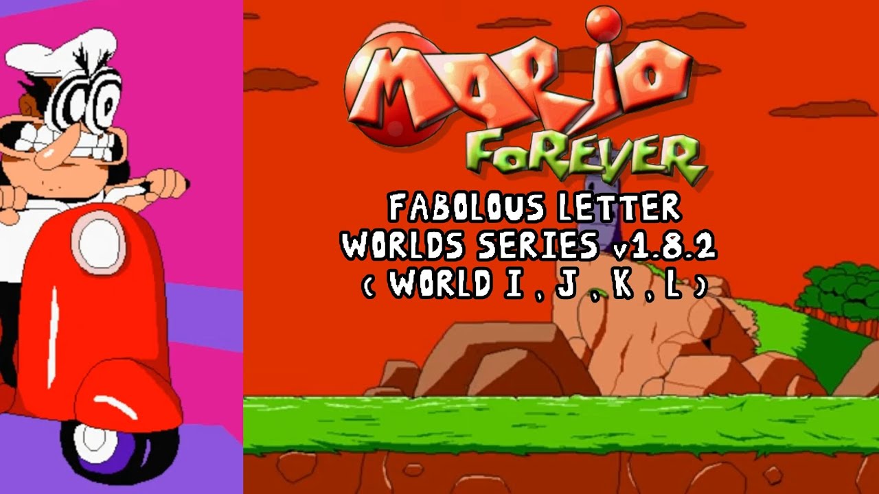 Mario Forever Fabolous Letter Worlds Series v1.8.2 ( World I,J,K,L ) Part 3