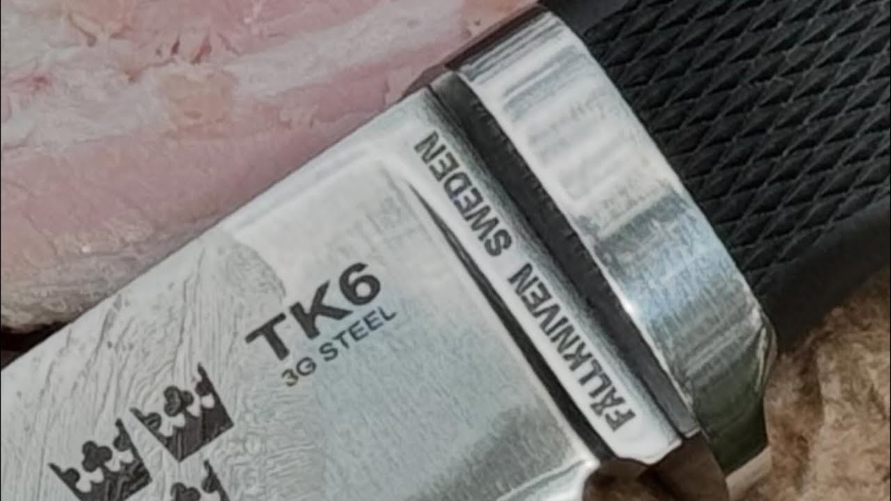 Noże myśliwskie serii Kronor, Fallkniven TK2, Fallkniven TK6 z najtrwalszego laminatu 3G.
