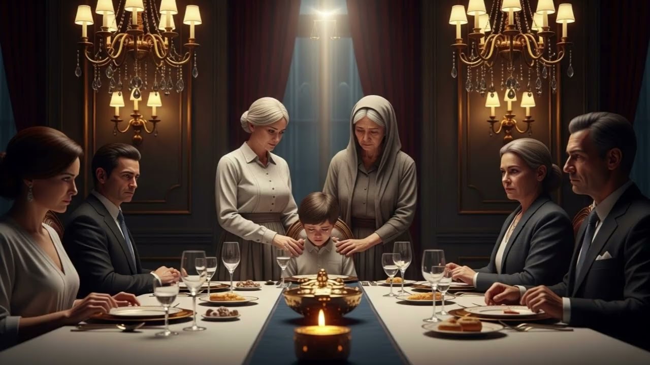 Niño de familia rica fue humillado en la cena — una abuela humilde actuó y Dios hizo lo demás.