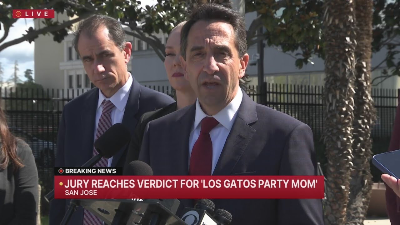 DA speaks after jury reaches verdict in 'Los Gatos Party Mom' trial