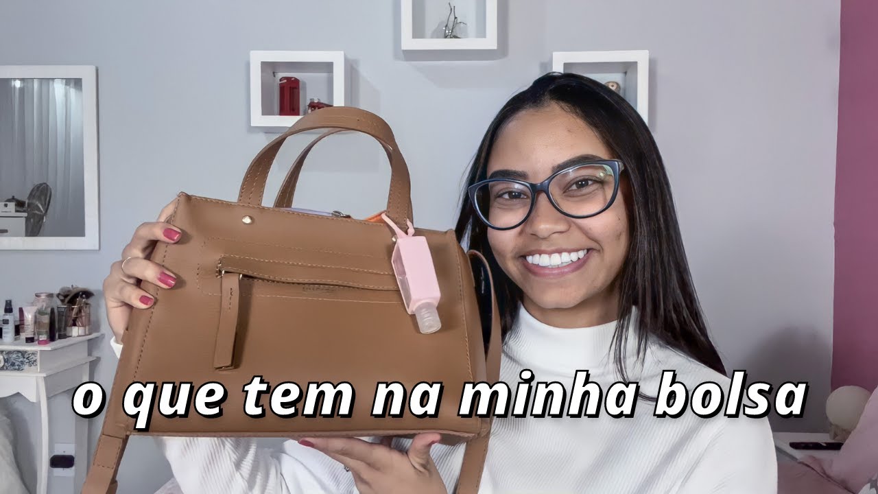 O QUE TEM NA MINHA BOLSA E NECESSAIRE DO DIA A DIA