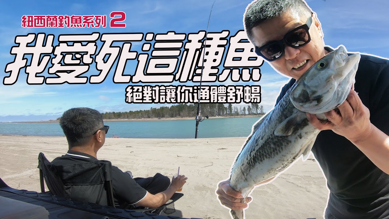 這種魚的拼勁一隻就可以讓你拉到手酸｜紐西蘭釣魚系列2 ｜新西蘭釣魚