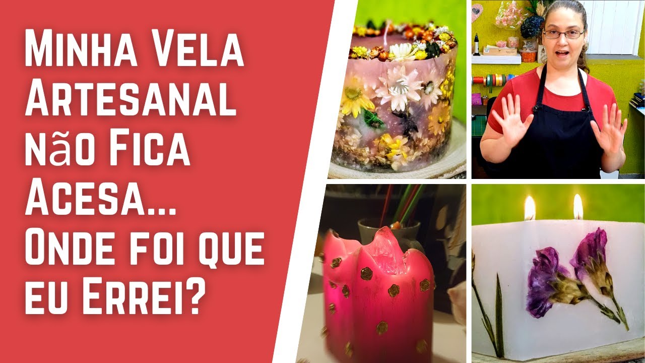 Qual é o Pavio Ideal para minha Vela Artesanal?