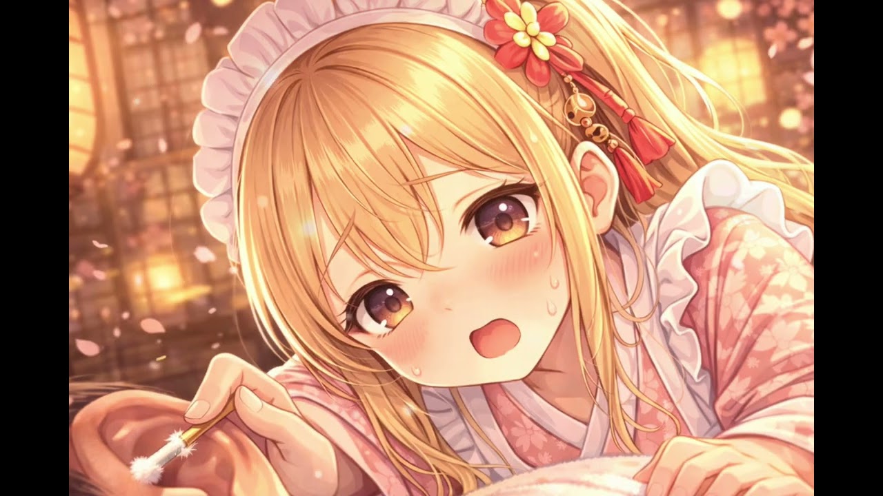 【ドジ✖️不慣れ】和風メイド耳かき店の新人ちゃん指名してみた【眠れない耳かきASMR】#asmr #耳かき