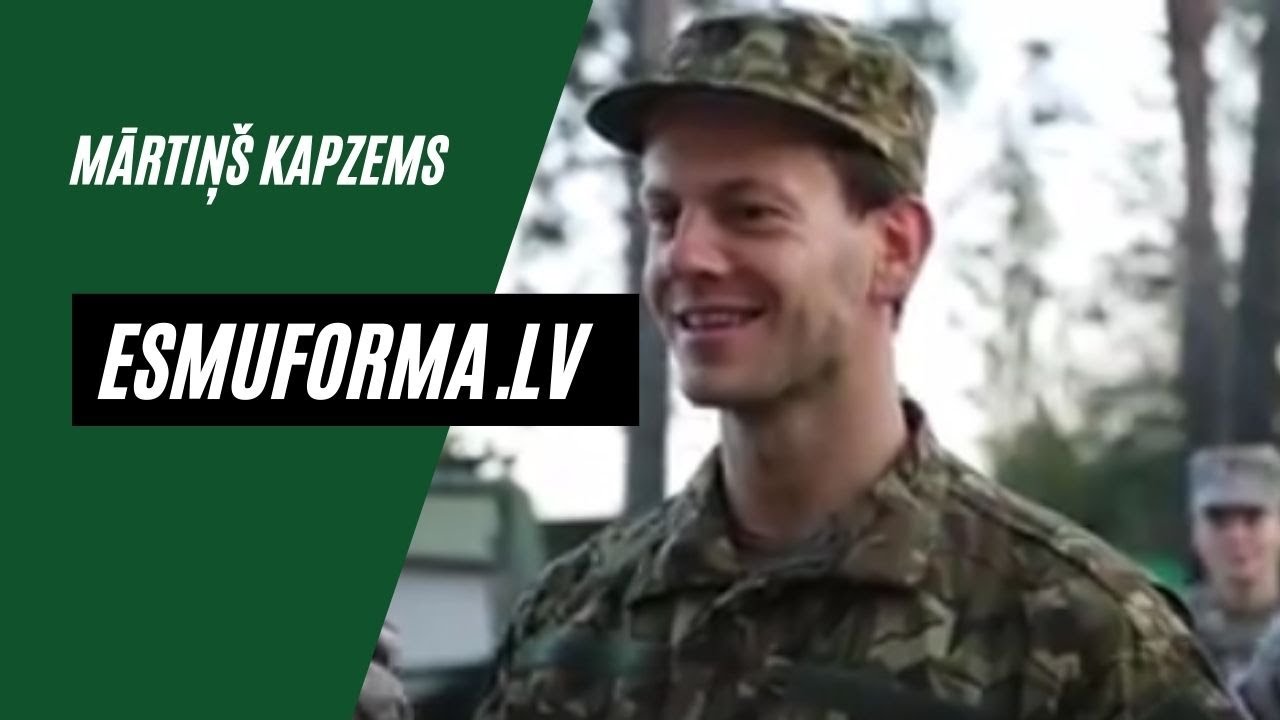 esmuforma.lv Pasākumu un raidījumu vadītājs - Mārtiņš Kapzems. Ieskats karavīra ikdienā.