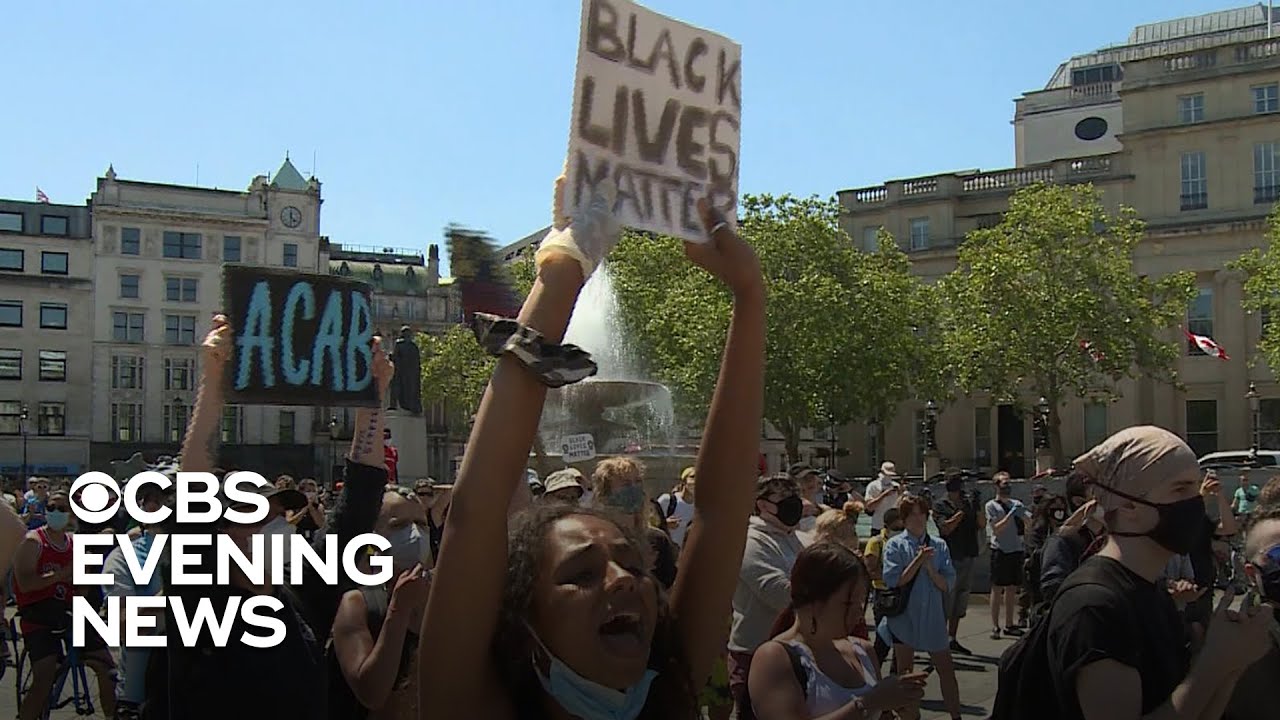 London and Berlin amoung cities showing solidarity with American protests