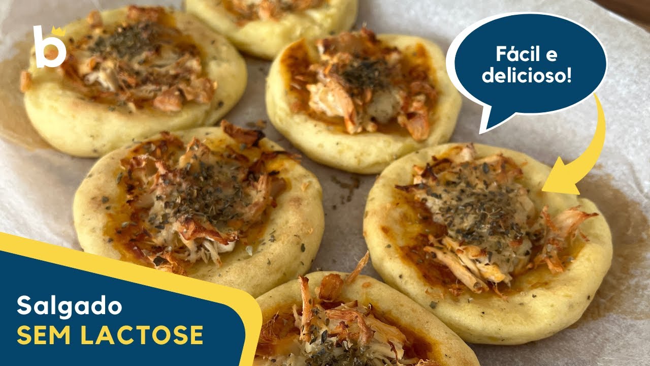 Lanche de forno sem lactose | Com massa de batata