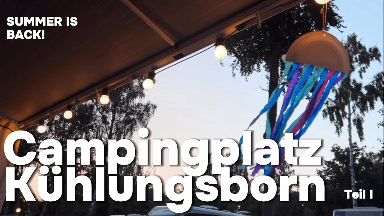 Campingplatz Kühlungsborn Teil I Ostsee Camping Reise Journal