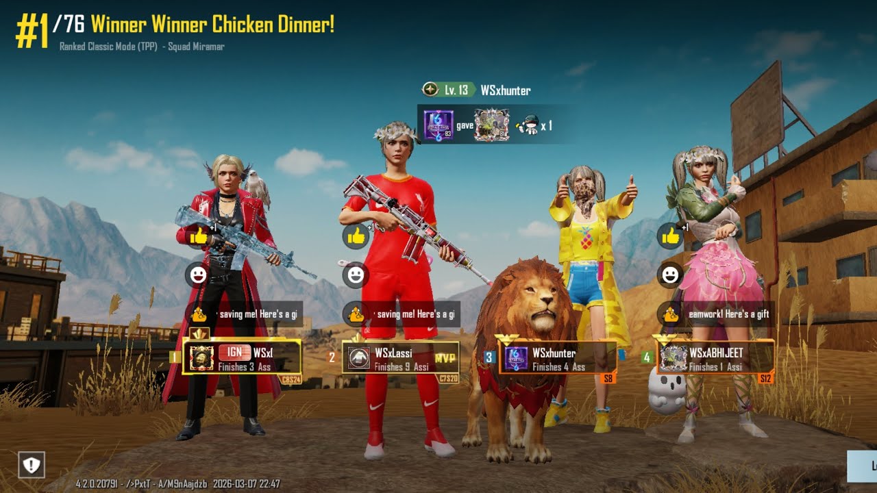 17 KILLS WWCD 🍗 IN 30K FINALS | MIRAMAR HIGHLIGHTS | BGMI | 