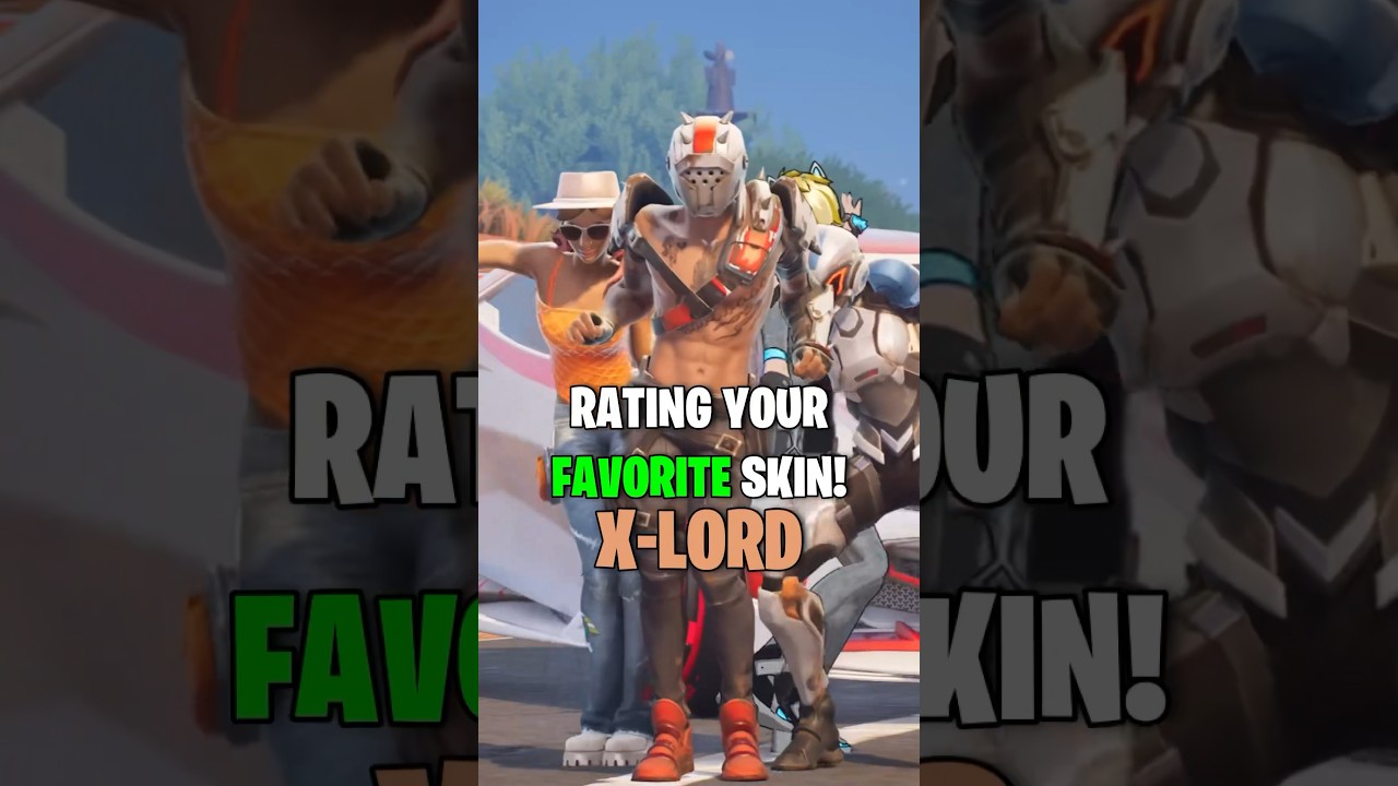 Is X-LORD the BEST MALE SKIN in FORTNITE?
