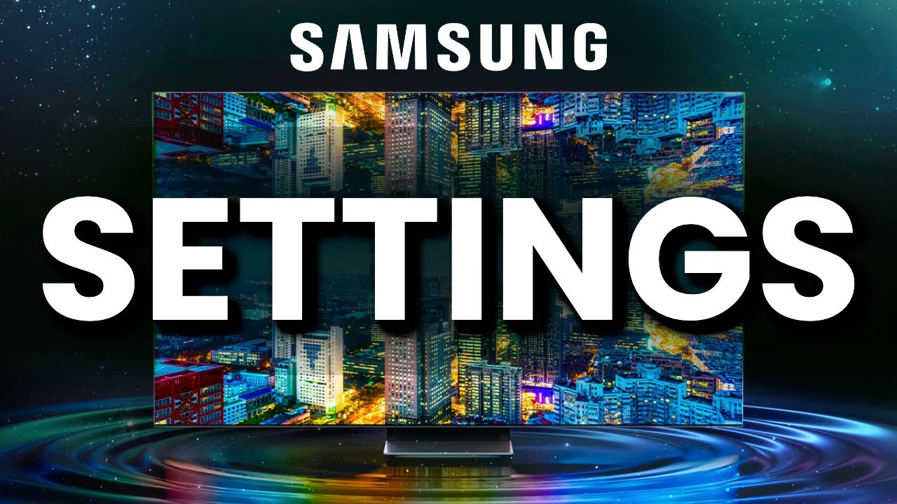 Free Picture Settings for Samsung QLED & Neo QLED TV works for 2024 Models