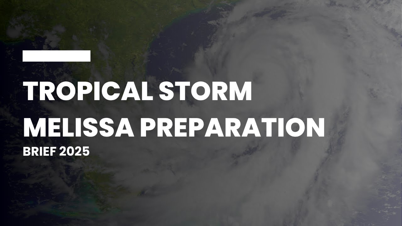 Press Briefing on Hurricane Melissa Preparation | ODPEM | Oct 26, 2025