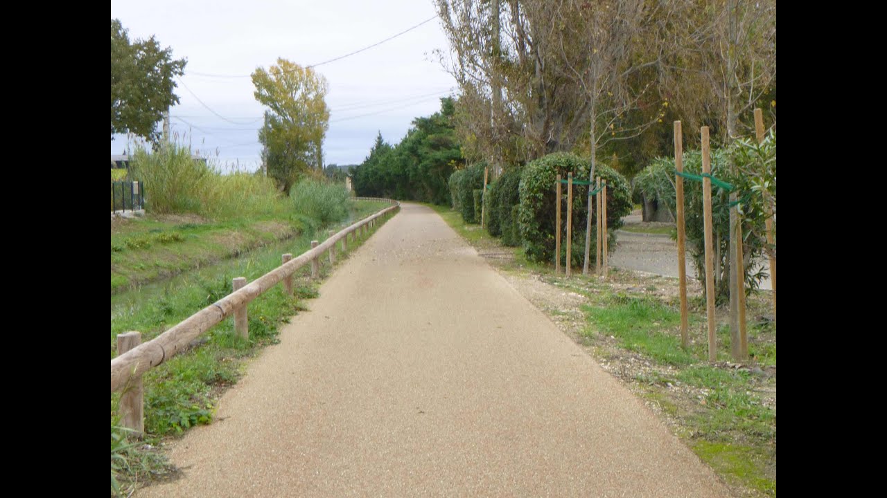 La voie verte Rognonas