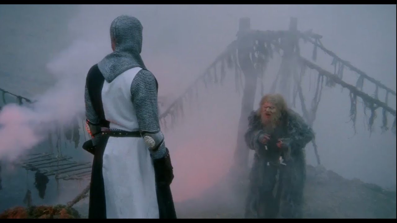 Monty Python - The Bridge Of Death - HD WITH ENGLISH SUBTITLES