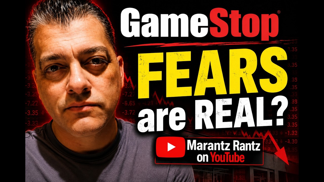 Акции GameStop &mdash; СТРАХ? &mdash; ПРЯМАЯ ТРАНСЛЯЦИЯ с Marantz Rantz