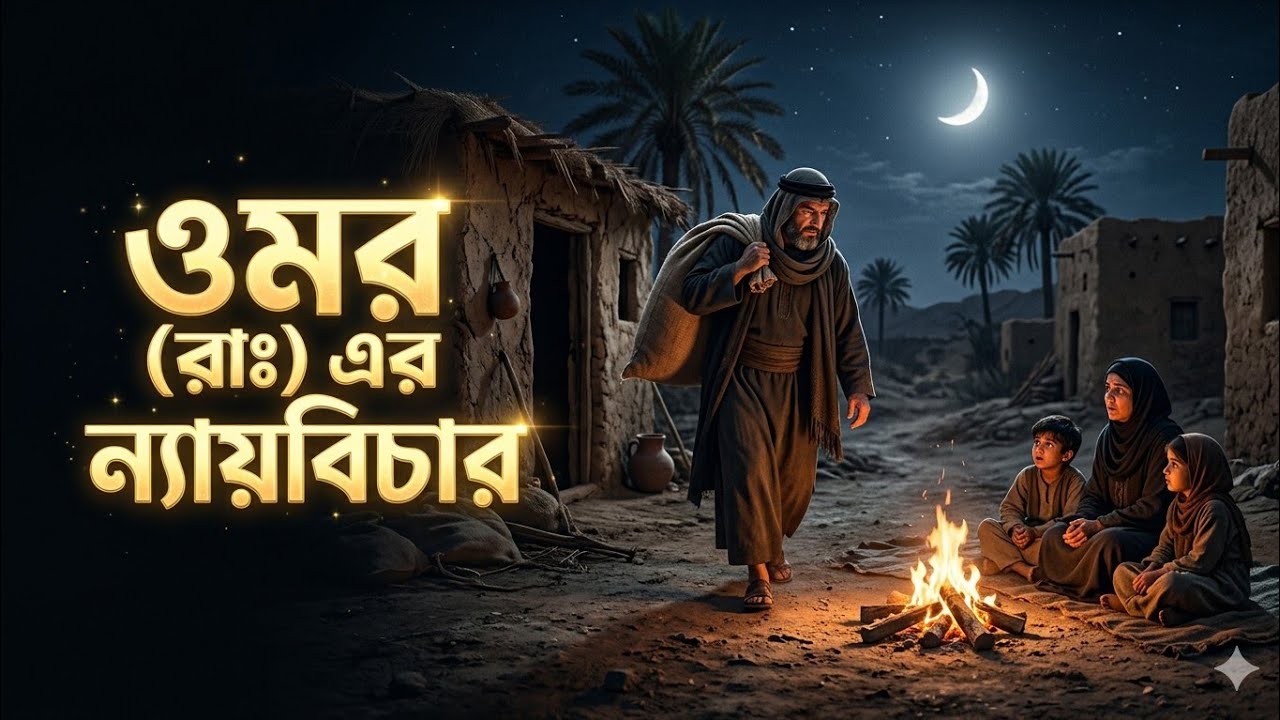 ওমর রাঃ এর ন্যায়বিচার | ইনসাফ কায়েম বাদশা ওমর রাঃ | শিক্ষনীয় কাহিনী | ইসলামিক গল্প 