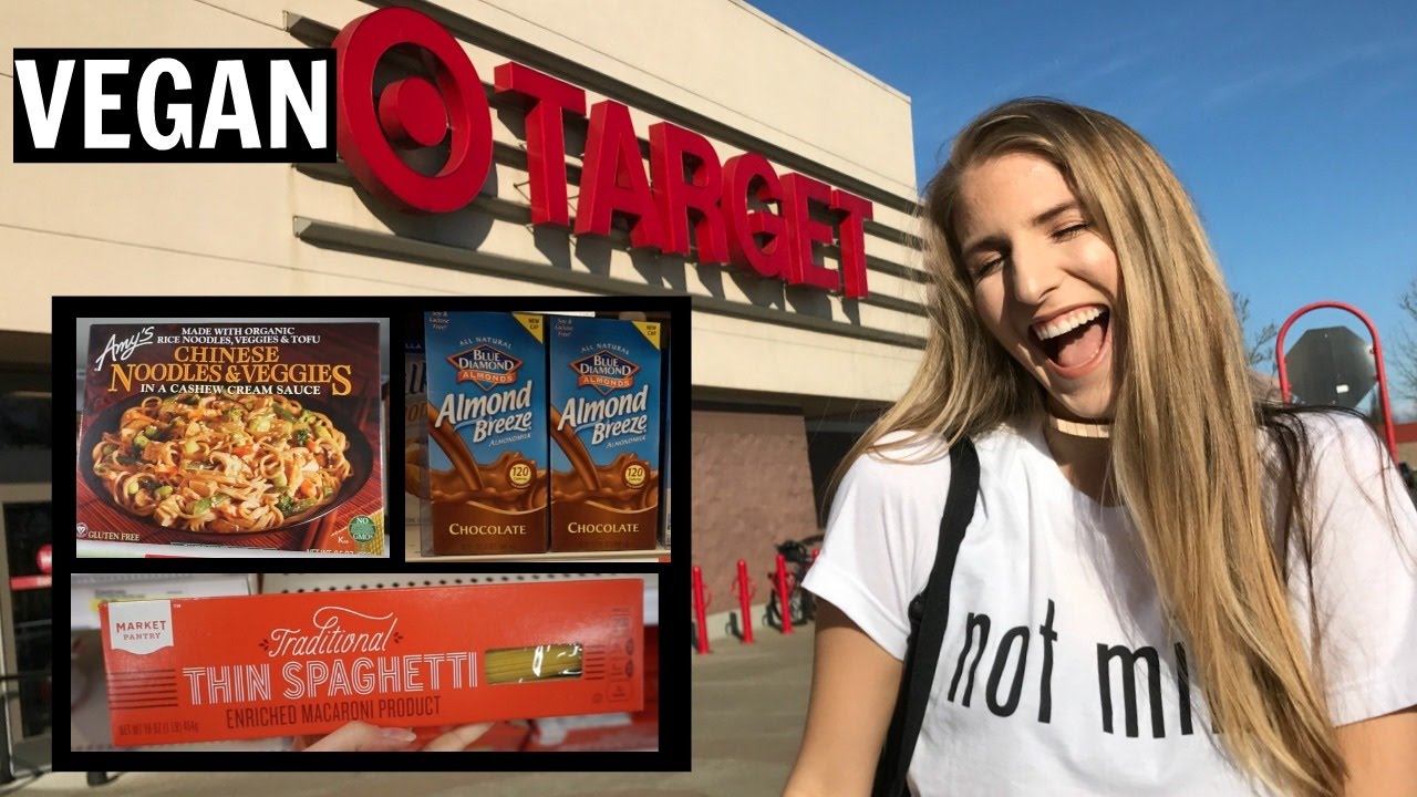 CHEAP VEGAN GROCERY SHOPPING AT TARGET