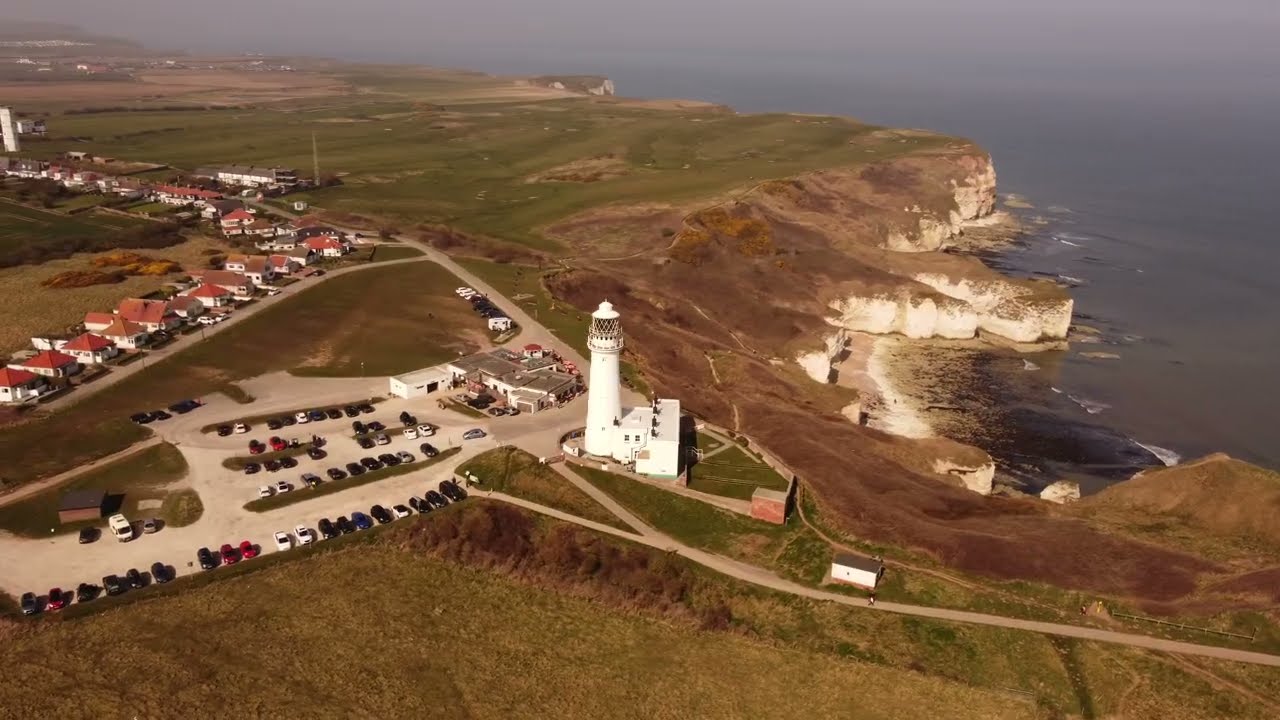 Stunning Drone Views of the East Coast of Yorkshire: Thornwick Bay, Flamborough, and North Landing