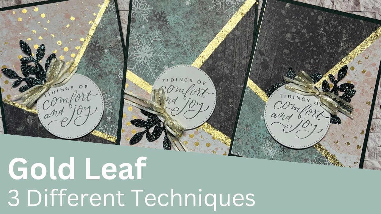 3 Easy Gold Leafing Techniques