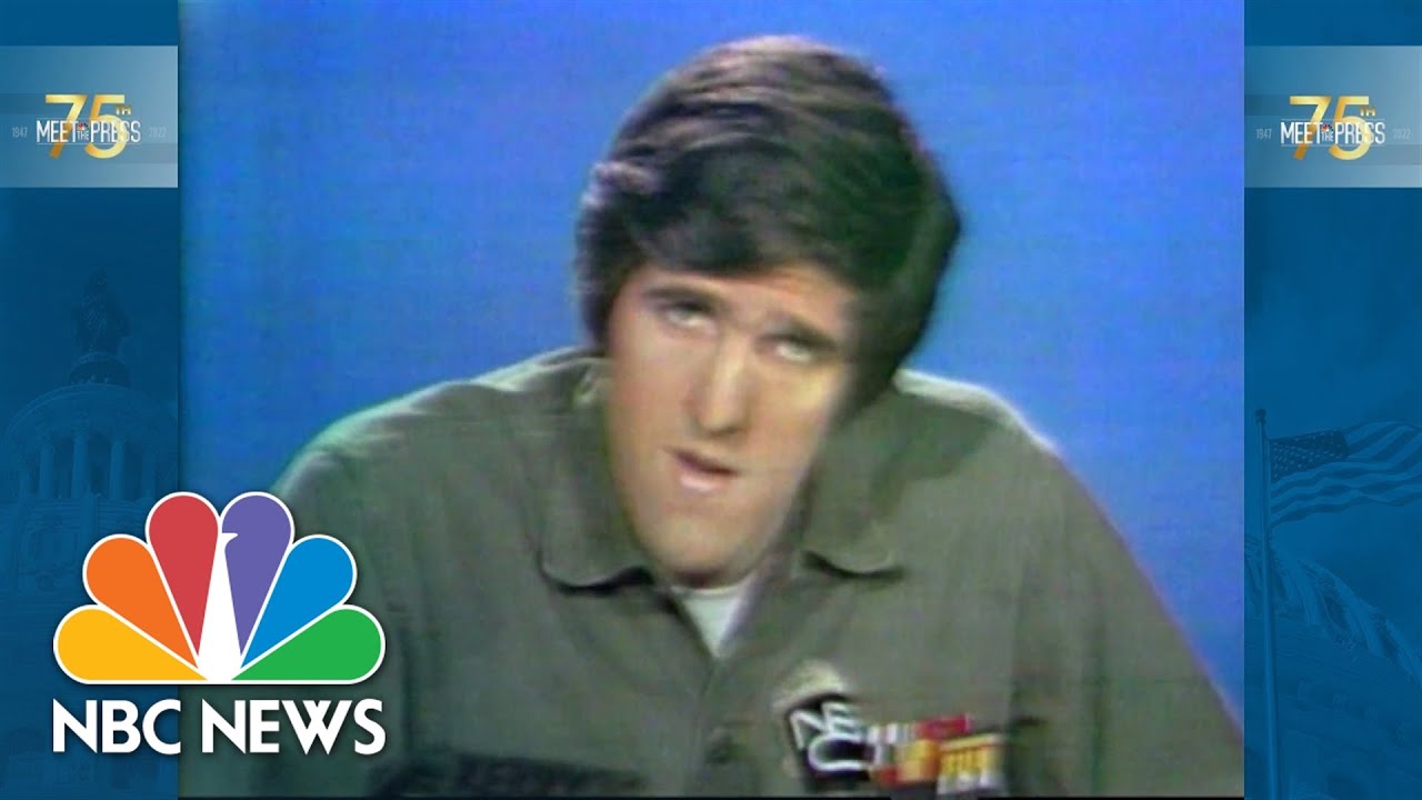 MTP75 Archives — Full Episode: John Kerry's 1971 Vietnam War Interview