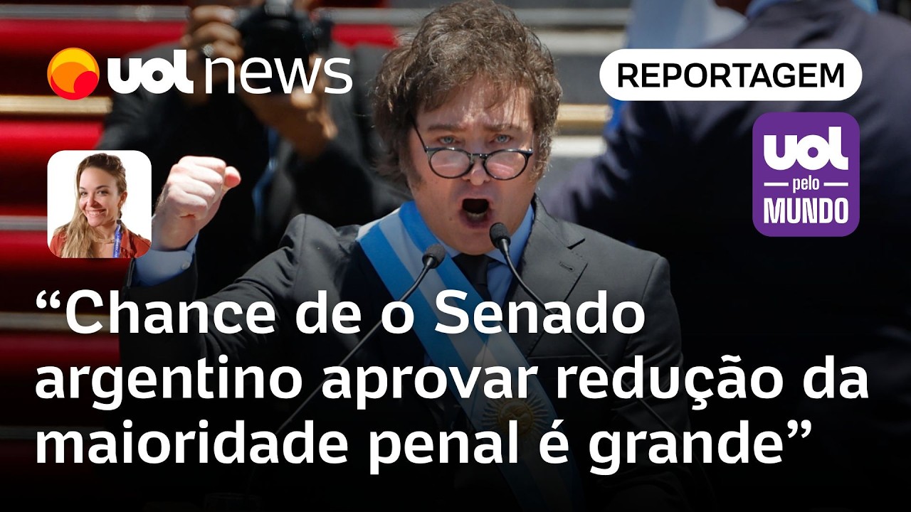 Câmara da Argentina aprova reduzir maioridade penal para 14 anos; chance de Senado aprovar é grande