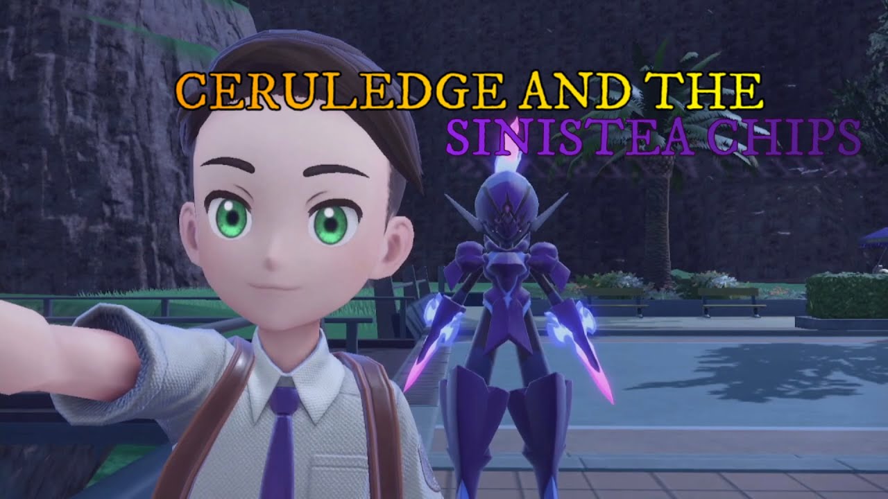 Pokemon Violet - How to get Ceruledge- Sinistea Chips farm [Guide]