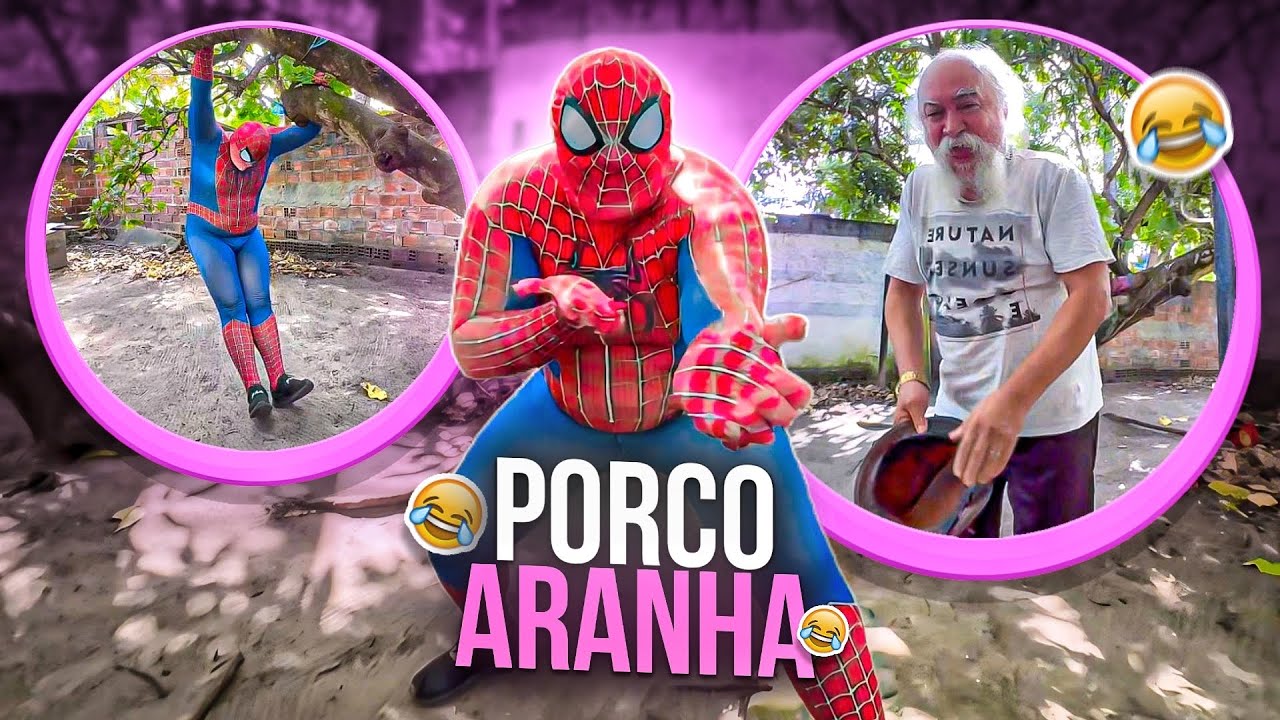 MANETIKIN BOTOU A ROUPA DO HOMEM ARANHA E O VEIO MANGOU | IZALICK