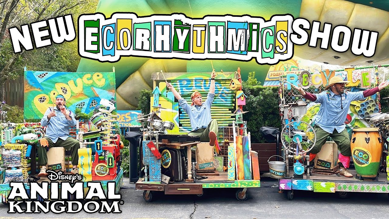 ECORHYTHMiCS Band Debut Performance in DinoLand U.S.A. at Disney's Animal Kingdom