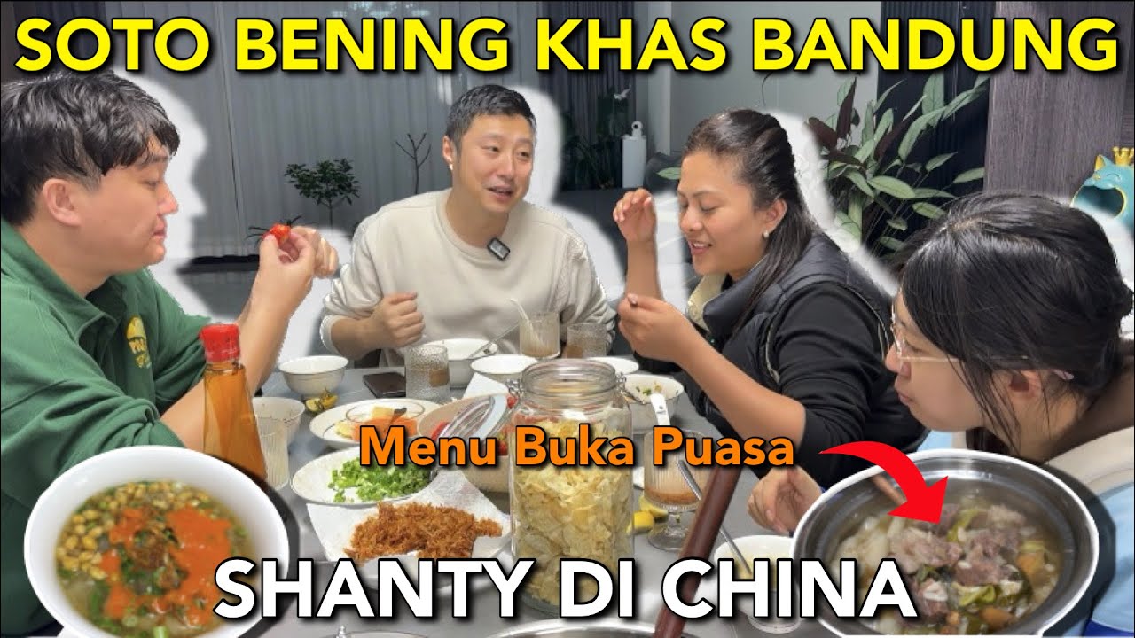 MENCUCI FOOD TRUCK UNTUK PERSIAPAN JUALAN & MASAK SOTO BENING KHAS BANDUNG UNTUK BUKA PUASA DI CHINA