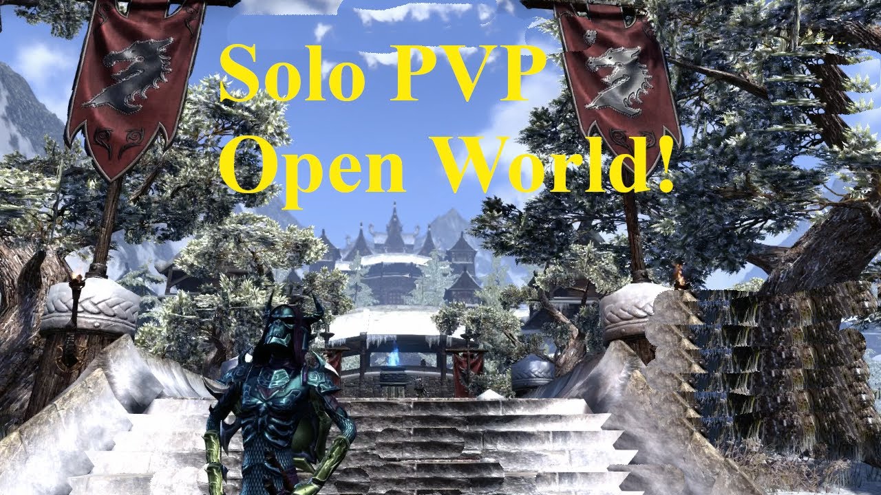 ESO Solo PVP Openworld Cyrodiil!