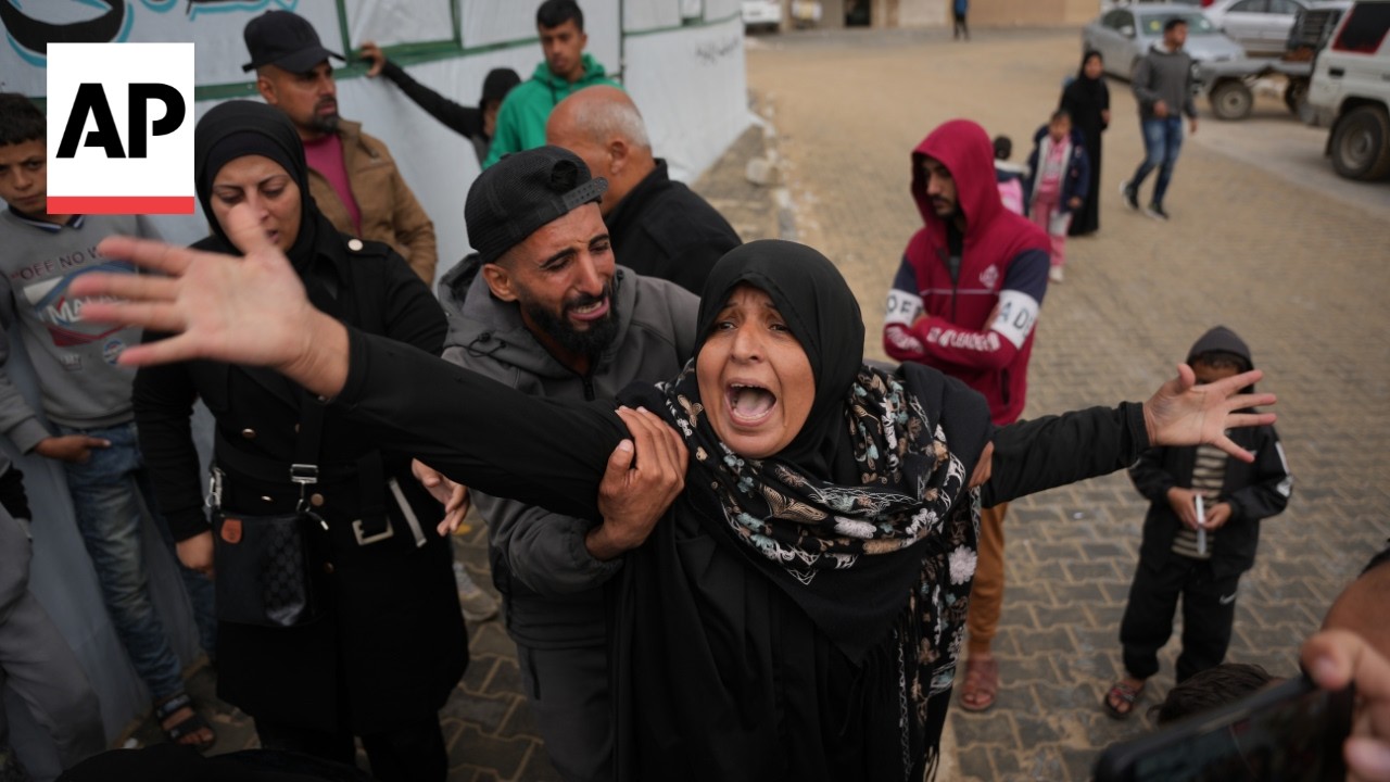 Six Palestinians, including 3 policemen, killed in Israeli strikes in Gaza