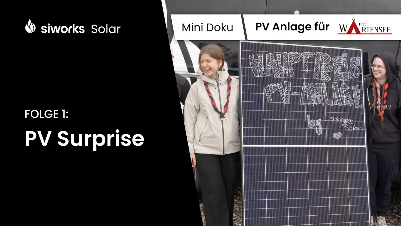 Pfadi Wartensee gewinnt PV-Anlage | Doku Teil 1