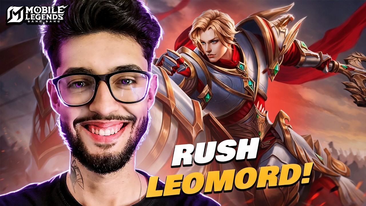 🔴Rush 1100 Estrelas + Leomord | Mobile Legends Ao Vivo 03/03