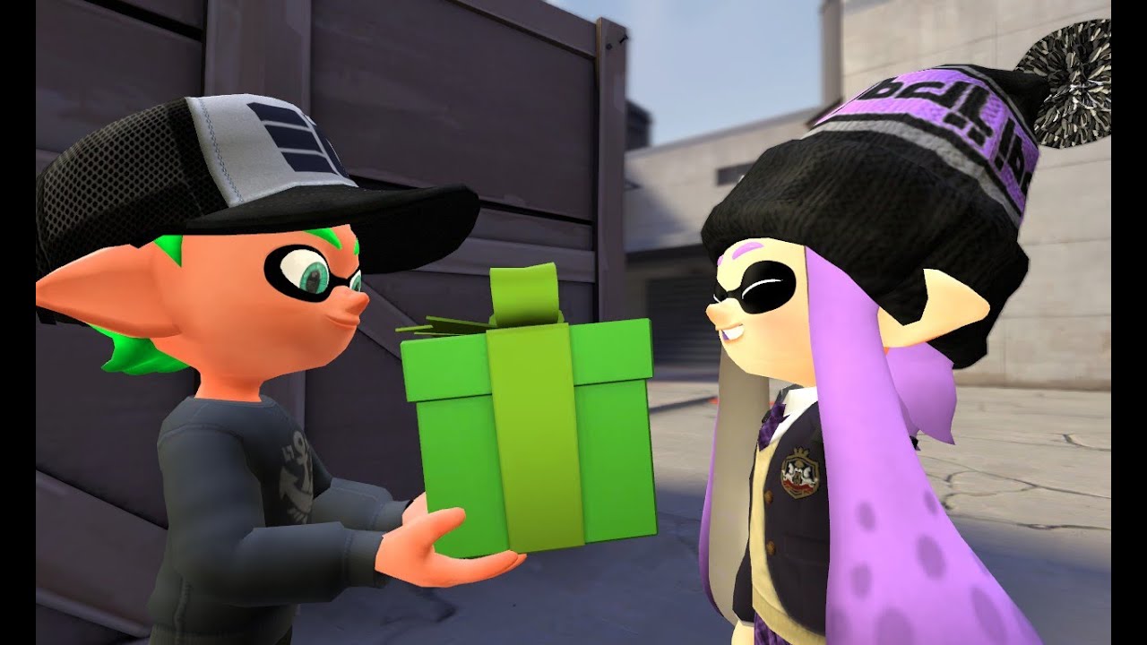 [Splatoon GMOD] Golden Surprise (Inspector Heavy's 2nd Bday Collab Entry)