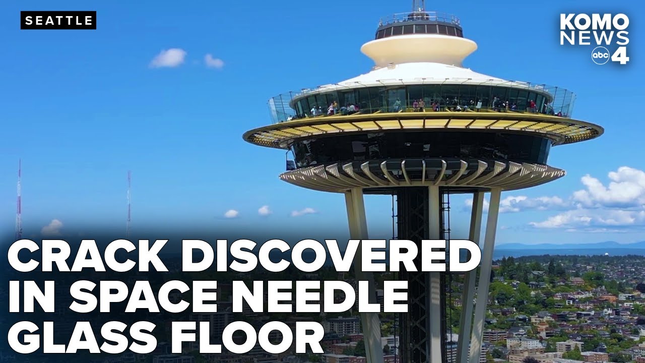 Danger or cosmetic? Crack discovered in rotating glass floor of Seattle Space Needle