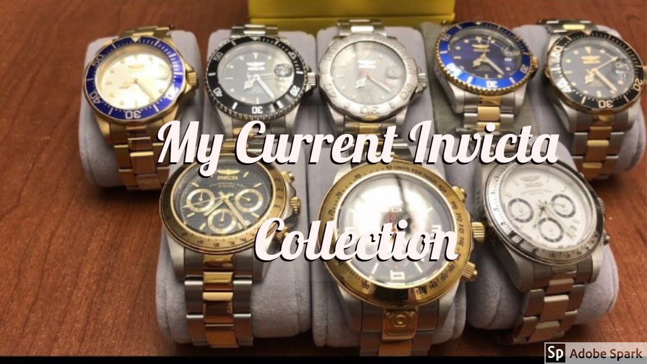 My Current Invicta Collection