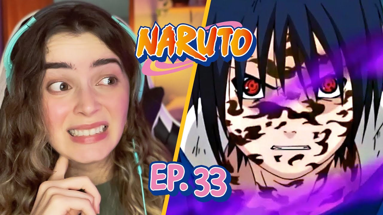 SASUKE SUPER EMO chegou pra estragar a festa [React Naruto ep. 33] #fzzreage