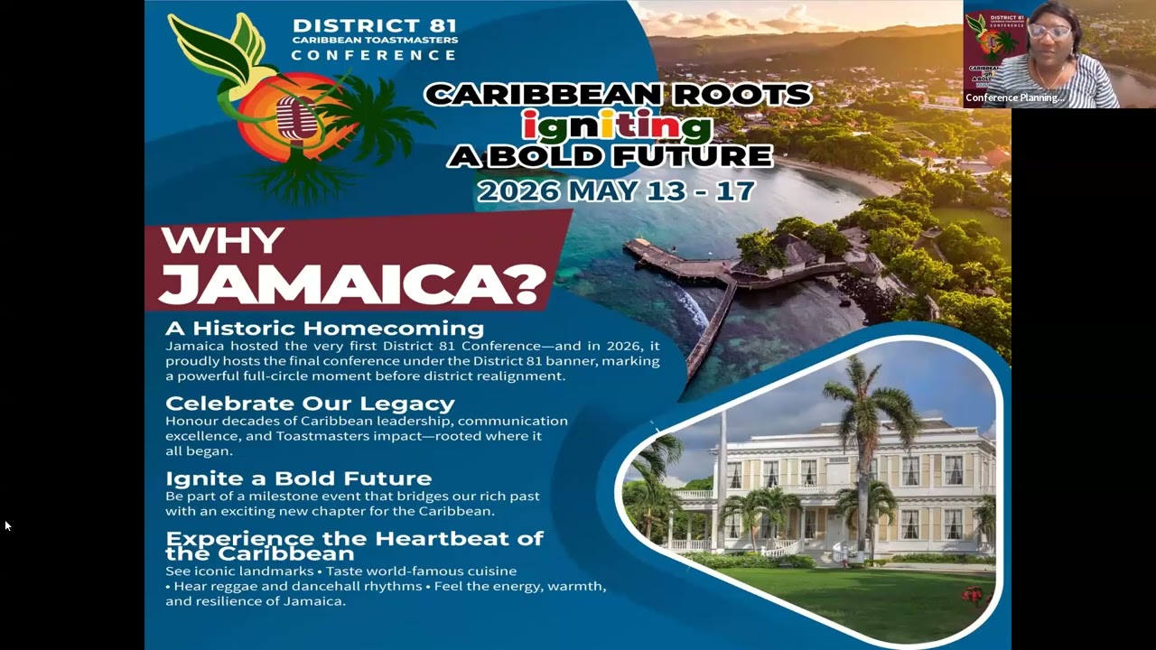 District 81 Caribbean Toastmasters Conference Insights