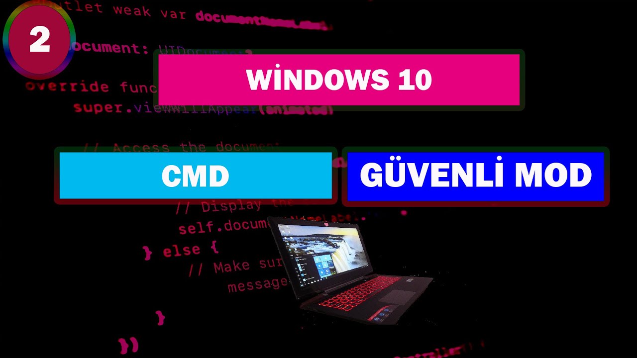 Açılmayan Bilgisayarlarda Verileri Kurtarma (Windows 8-10 Güvenli Mod ile)