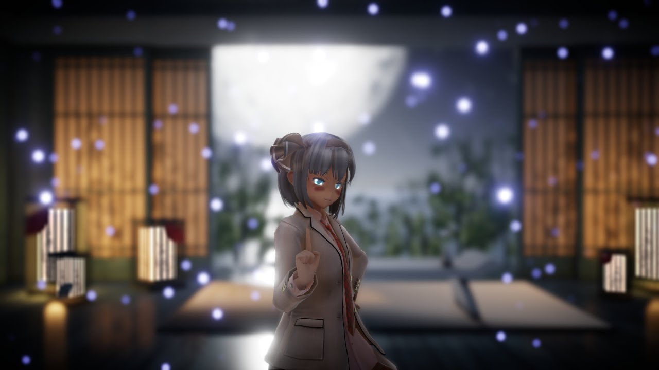 【東方raycastMMD】魂魄妖夢 ‐【벌써 12시 Gotta Go】ｖ2
