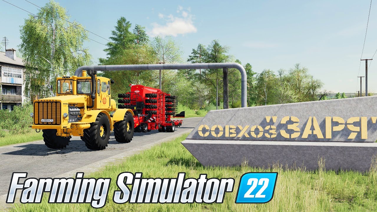 ✅Farming Simulator 22  - «СПК ЗАРЯ» Весна  посевная [1440]